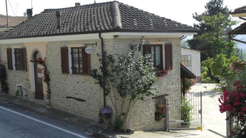 The building in which a panziókat is located