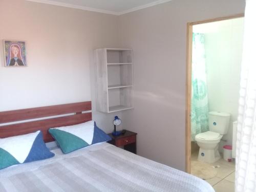 Koupelna v ubytování Hostal Maria Casa