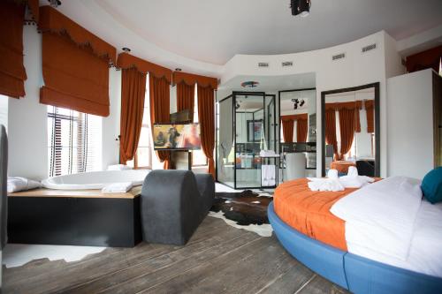 Cephanelik Butik Hotelにあるベッド