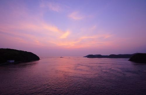旅館の近くで見られる自然の景観