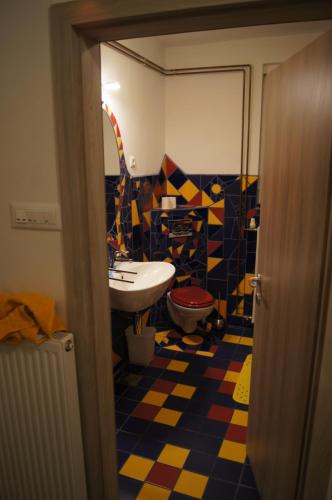 Kúpeľňa v ubytovaní Domas RD Apartment