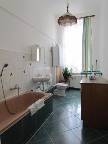 A bathroom at Villa Freya