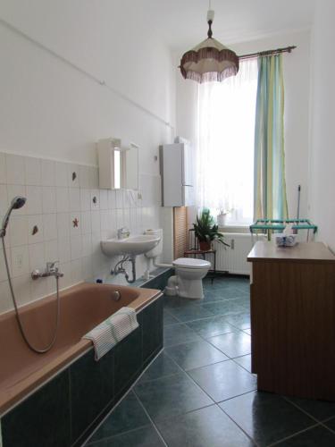 Koupelna v ubytování Villa Freya