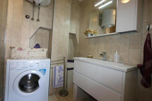 Koupelna v ubytování House Vidak