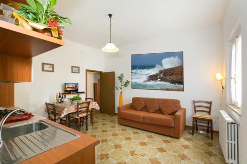 Χώρος καθιστικού στο Agriturismo Case Nuove