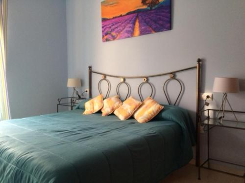 Posteľ alebo postele v izbe v ubytovaní Apartamentos Doñana