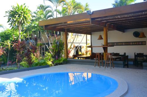 Casa con piscina y patio en Pousada Mar Aberto, en Arraial d'Ajuda
