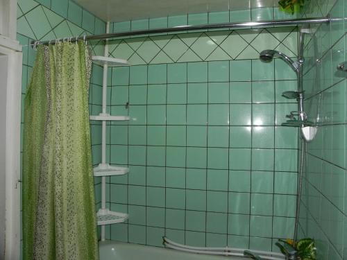 Phòng tắm tại Comfortable apartment in Batumi
