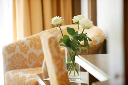 Posezení v ubytování Hotel Garni Tannleger B&B