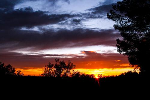 Amanecer o atardecer desde the country house o alrededores