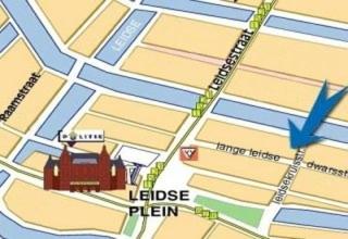 Plano de Amsterdam Hostel Orfeo