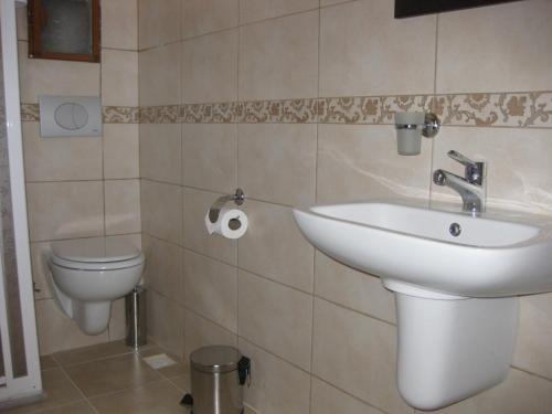 Koupelna v ubytování Villa Bagci Hotel