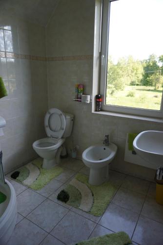 Ванная комната в Hunting House Ezerkrasti