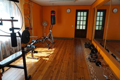 Фитнес-центр и/или тренажеры в Hunting House Ezerkrasti