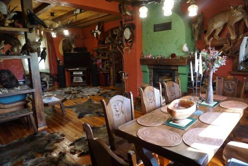 Гостиная зона в Hunting House Ezerkrasti