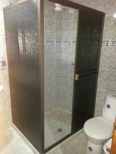 Kupaonica u objektu Hospedaje El Mirador