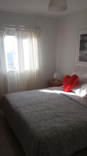 Postel nebo postele na pokoji v ubytování vivienda vacacional Maravillosa