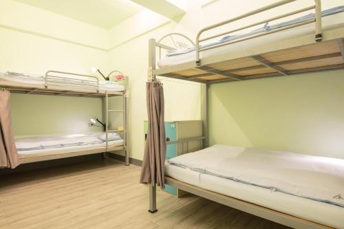 Krevet ili kreveti u jedinici u objektu On My Way - Taipei Hostel