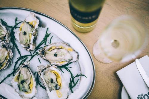 Food at or somewhere near the hotel 