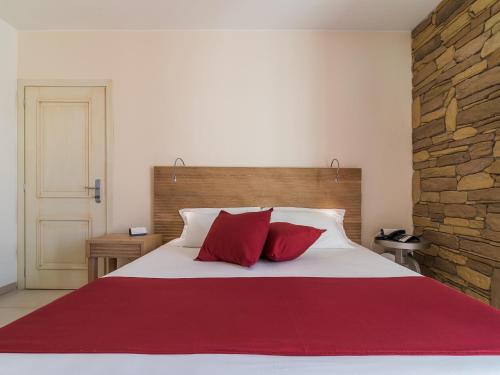 Ein Bett oder Betten in einem Zimmer der Unterkunft Nichotel