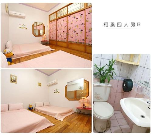 חדר רחצה ב-Yilan Xiang Feng Homestay