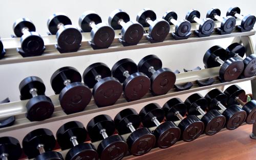 Gimnasio o instalaciones de fitness de SkyLounge Apartment 2 Colombo