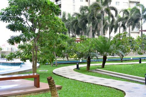 Jardín al aire libre en SkyLounge Apartment 2 Colombo