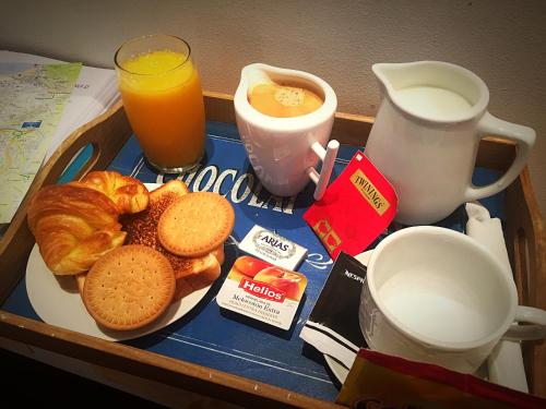 Jídlo v penzionu nebo okolí