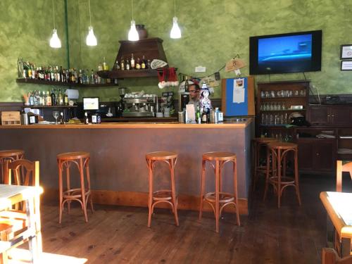 Ο χώρος του lounge ή του μπαρ στο San Nicolas el Real