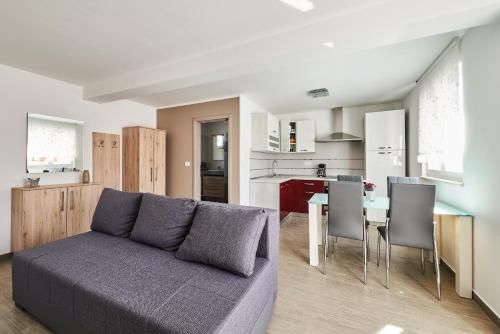 Kuchyň nebo kuchyňský kout v ubytování Apartment Tamara