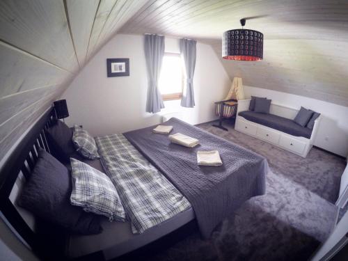 Χώρος καθιστικού στο Villa Mia