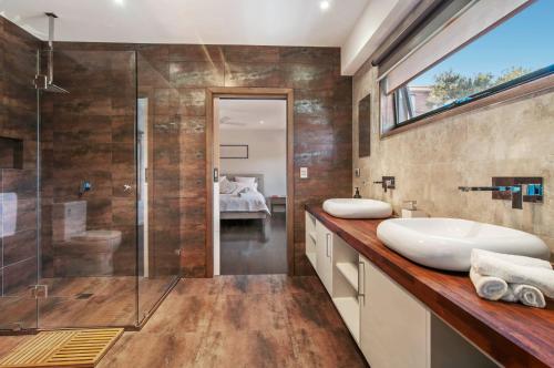 Kylpyhuone majoituspaikassa Grand Valley Vista