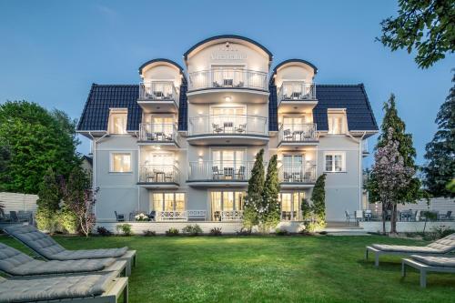 Zahrada ubytování Villa Astra Baltica