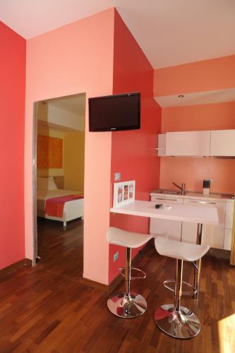 Cucina o angolo cottura di Affittacamere Stazione Valmontone