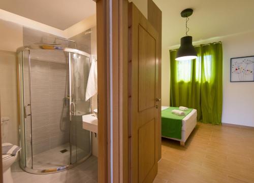 Phòng tắm tại Castello Di Porto