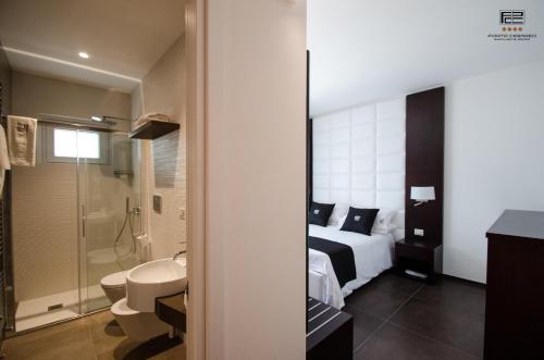 Koupelna v ubytování Porto Cesareo Exclusive Room