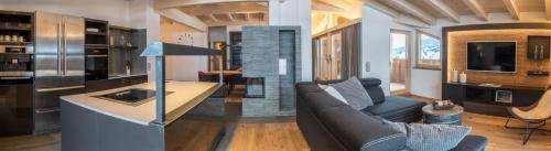 Η κουζίνα ή μικρή κουζίνα στο Apartments Ellmau im Sternhof