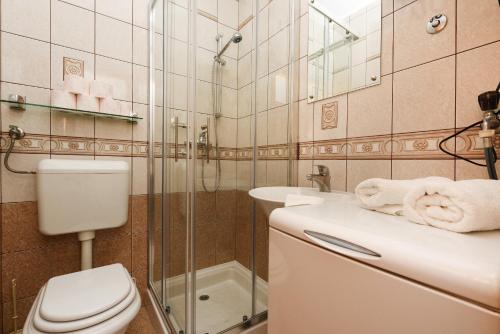Koupelna v ubytování Apartment Lola Maria