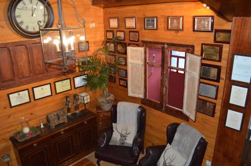 Ruang duduk di Casa Escosa