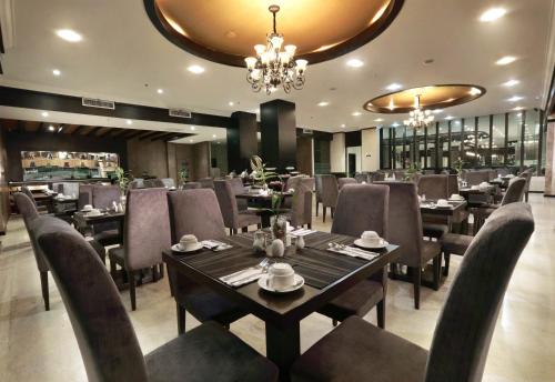 Posezení v ubytování Aston Karimun City Hotel