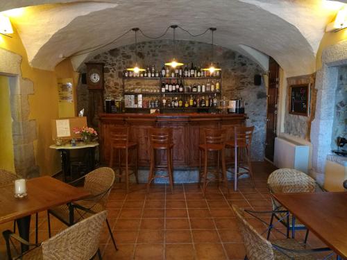 Lounge nebo bar v ubytování Hotel Sant Joan