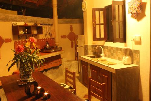 Η κουζίνα ή μικρή κουζίνα στο Dionis Villa