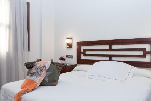 Postel nebo postele na pokoji v ubytování Casa del Trigo