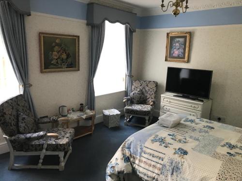 Μια τηλεόραση ή/και κέντρο ψυχαγωγίας στο Tanamara Guest House