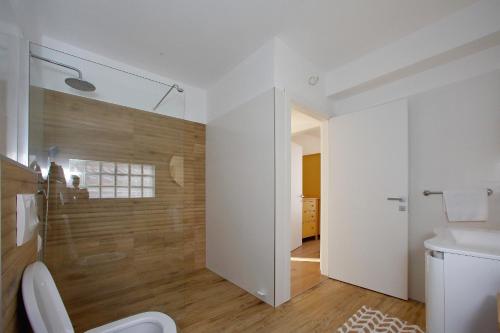 Koupelna v ubytování L apartments