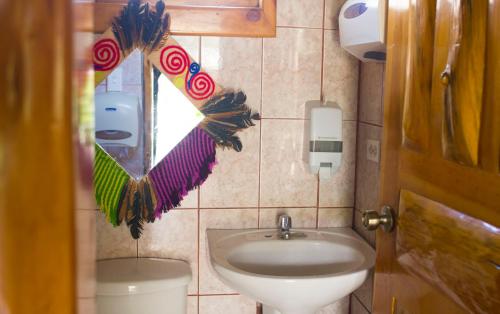 Ein Badezimmer in der Unterkunft Kallpa Wasi