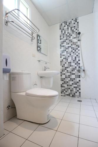 Aunt's Bed and Breakfast tesisinde bir banyo