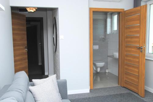 Kúpeľňa v ubytovaní Hotelik 51