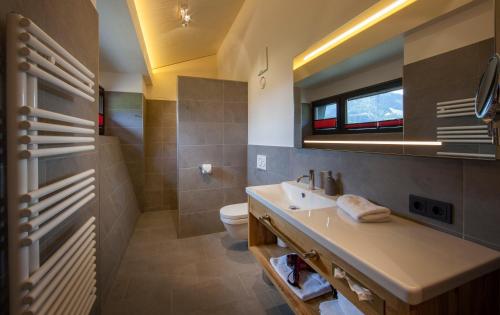 Ett badrum på Das Heimsitz