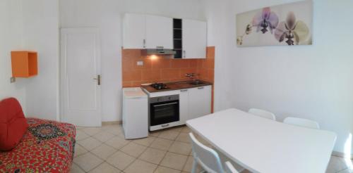 Η κουζίνα ή μικρή κουζίνα στο Residence Hotel Vittoria